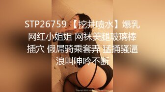 STP26759 【挖井喷水】爆乳网红小姐姐 网袜美腿玻璃棒插穴 假屌骑乘套弄 猛捅骚逼浪叫呻吟不断