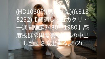 (HD1080P)(男尊女卑)(fc3185232)【顔晒し・デカクリ・一週間限定3480→1980】感度抜群の黒髪美--玩具の中出し動画を流出する。 (2)