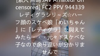 [素人 無碼 JAV Amateur Uncensored] FC2 PPV 944339 レディグラシリ～ズ☆ハーフ顔のスケベ娘「めいちゃん」に「レディグラ」を與えてみたら・・・元々ドスケベな子なので余り違いが分かりませんで