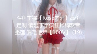 斗鱼主播【Rose肉阿】高价定制 情趣丁字疯狂揉胸欢音坐莲 漏毛艳舞【100V】 (19)