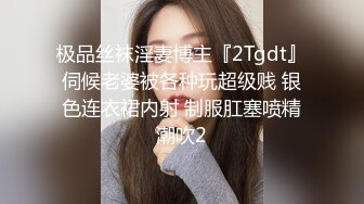 极品丝袜淫妻博主『2Tgdt』伺候老婆被各种玩超级贱 银色连衣裙内射 制服肛塞喷精潮吹2