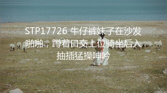 STP17726 牛仔裤妹子在沙发啪啪，蹲着口交上位骑坐后入抽插猛操呻吟